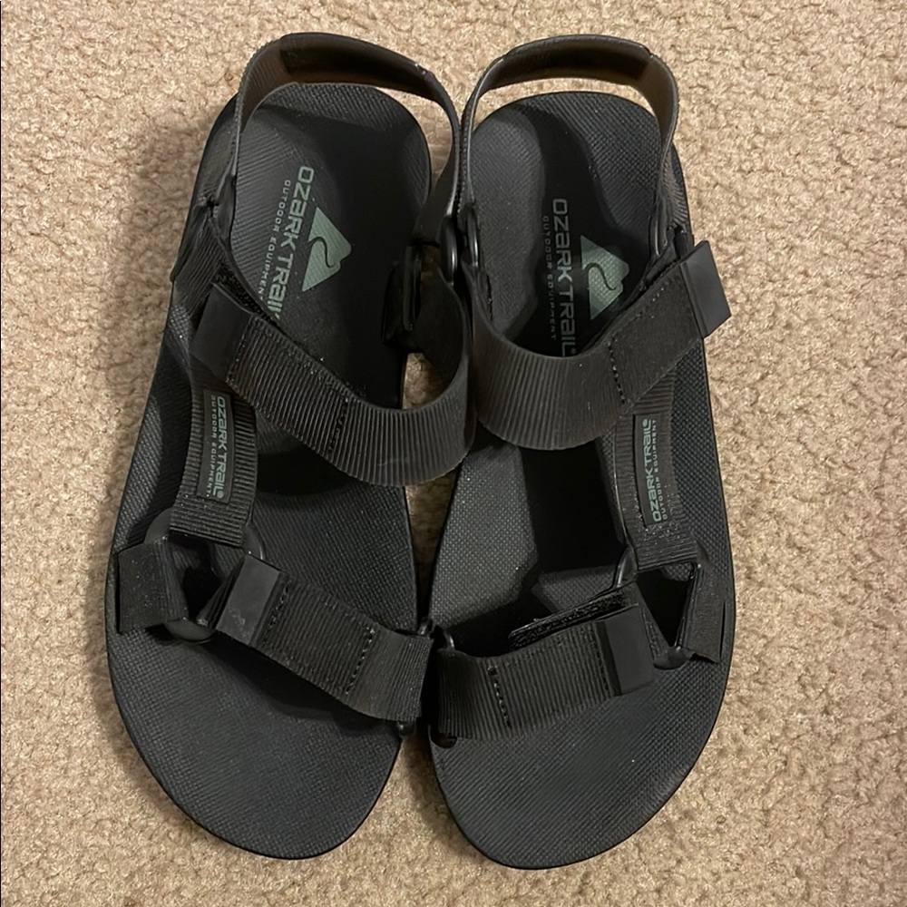 Ozark Trail Black Outdoor Sandals